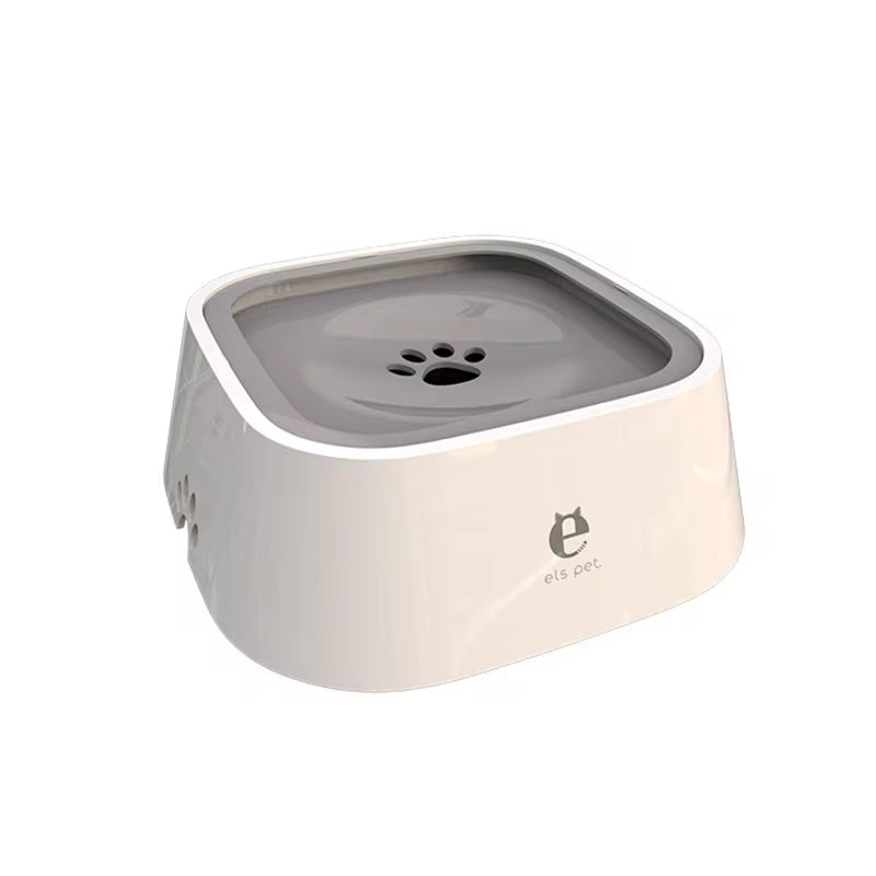 Anti-Spill Floating Water Bowl — Clean Drinking for Dogs & Cats