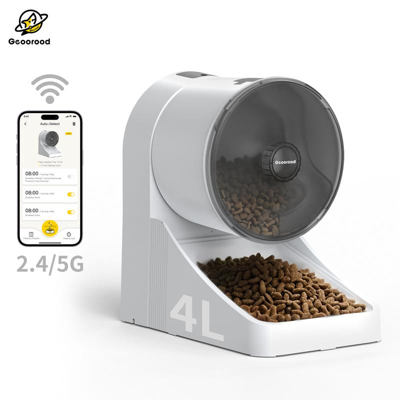 Quiet Care Feeder — Smart 4L Automatic Feeding for Thoughtful Pets
