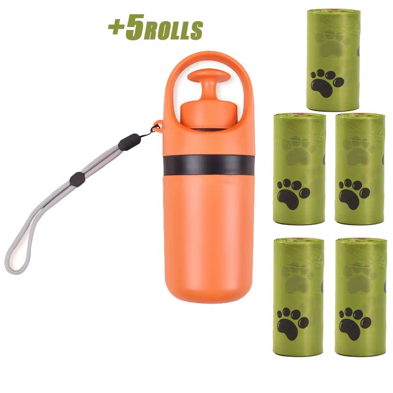 Portable Dog Pooper Scooper — Handheld, No-Touch, Built-In Bag