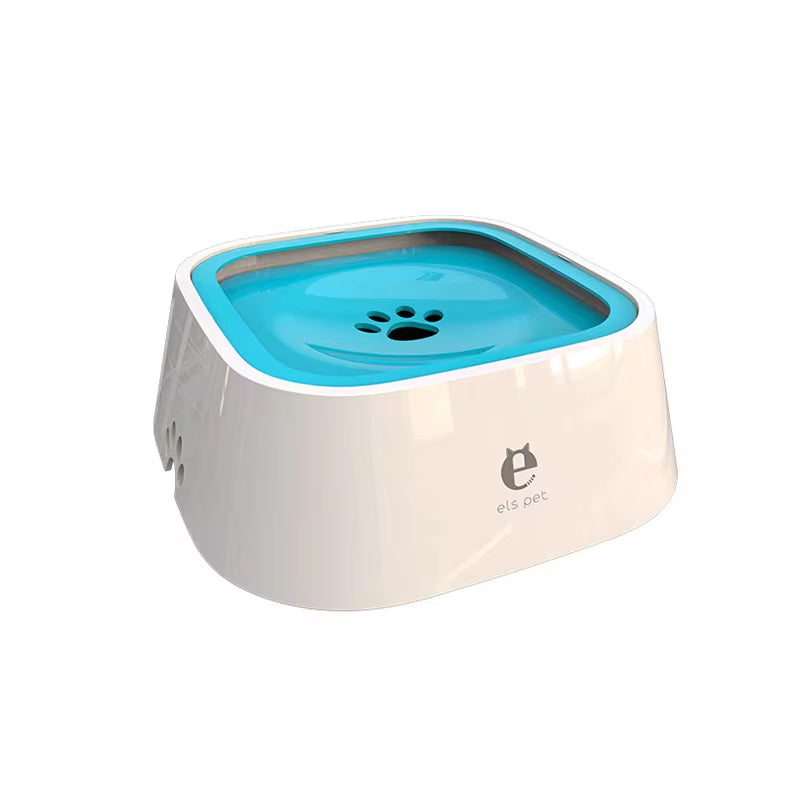 Anti-Spill Floating Water Bowl — Clean Drinking for Dogs & Cats