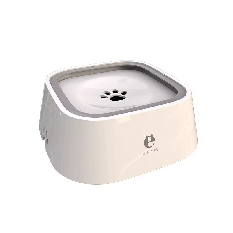 Anti-Spill Floating Water Bowl — Clean Drinking for Dogs & Cats