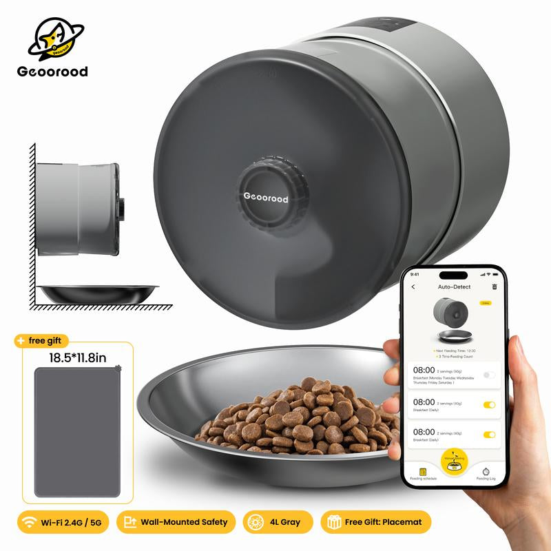 Quiet Care Feeder — Smart 4L Automatic Feeding for Thoughtful Pets