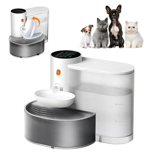 Smart Wireless Pet Water Fountain 3.5L — Rechargeable, No Filter, Fresh Water