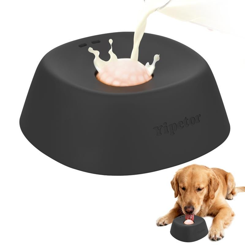 Slow Feeder Licking Bowl — No-Spill Liquid Treat Bowl for Dogs