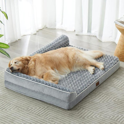 Extra Large Orthopedic Dog Bed — Waterproof, Washable, Self-Warming