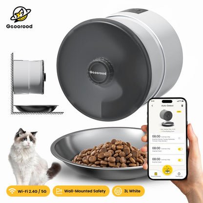 Quiet Care Feeder — Smart 4L Automatic Feeding for Thoughtful Pets